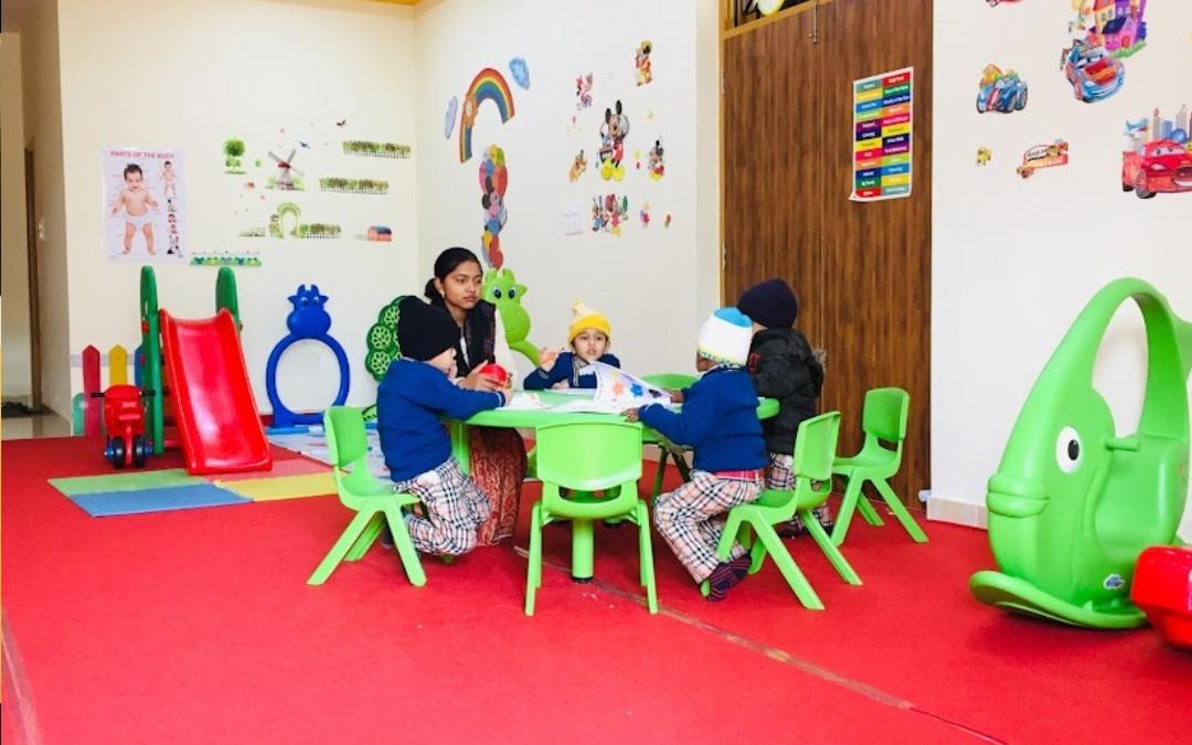 Hello Kids - Sanskar preschool building in Awas Vikas Colony, Mainpuri