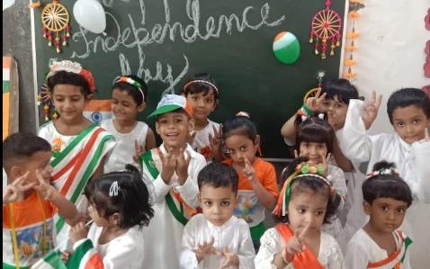 Angels Paradise Wazirabad preschool building in Wazirabad, New Delhi