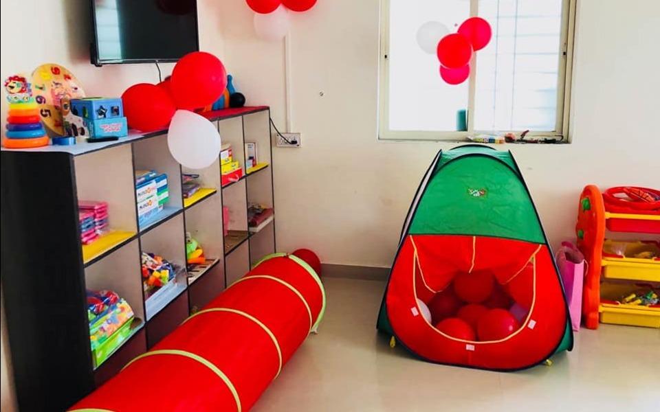 Hello Kids - Bubbles preschool building in Hinjawadi, Pune