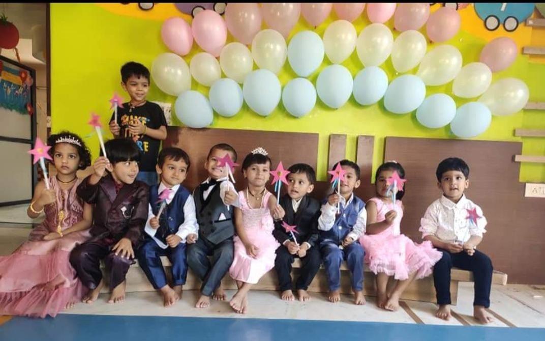 Bumble Bees preschool building in Pimple Saudagar, Pune