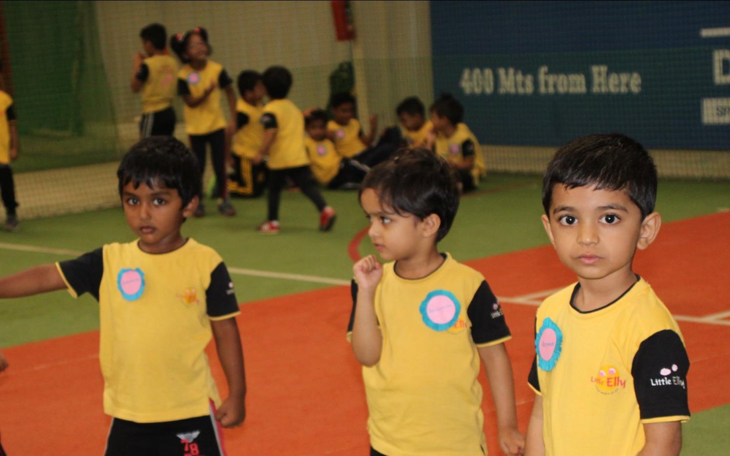 Little Elly preschool building in Hennur, Bengaluru