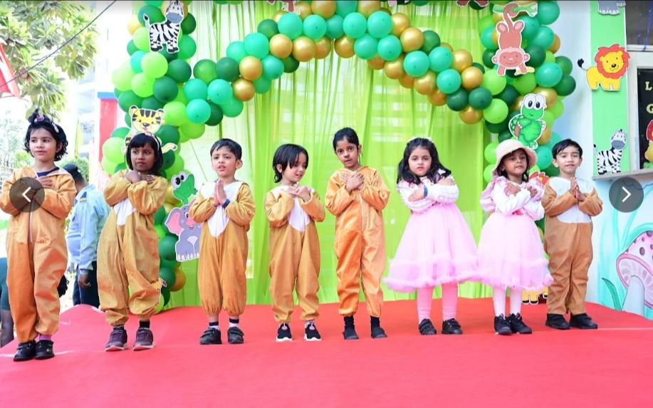 Impressions Schools Sector 66 preschool building in New Town, Kolkata