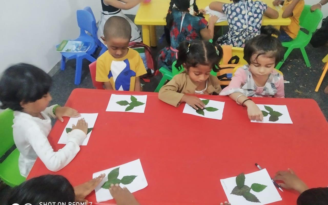Jnana Kuteera preschool building in Bidarahalli, Bengaluru