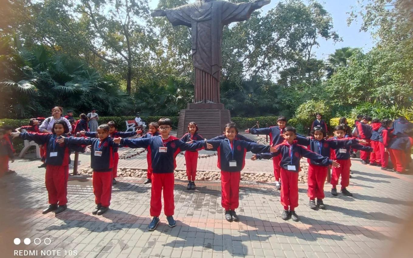 Global Kids Pride preschool building in Yamuna Vihar, New Delhi