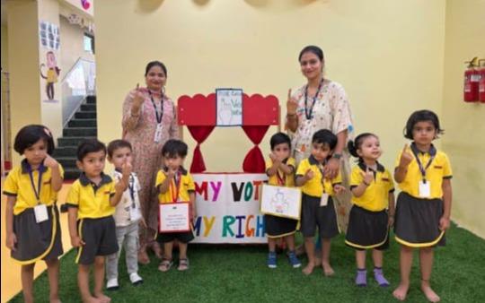 Kidzee Pre-School  And  Daycare preschool building in Sector 38, Gurugram