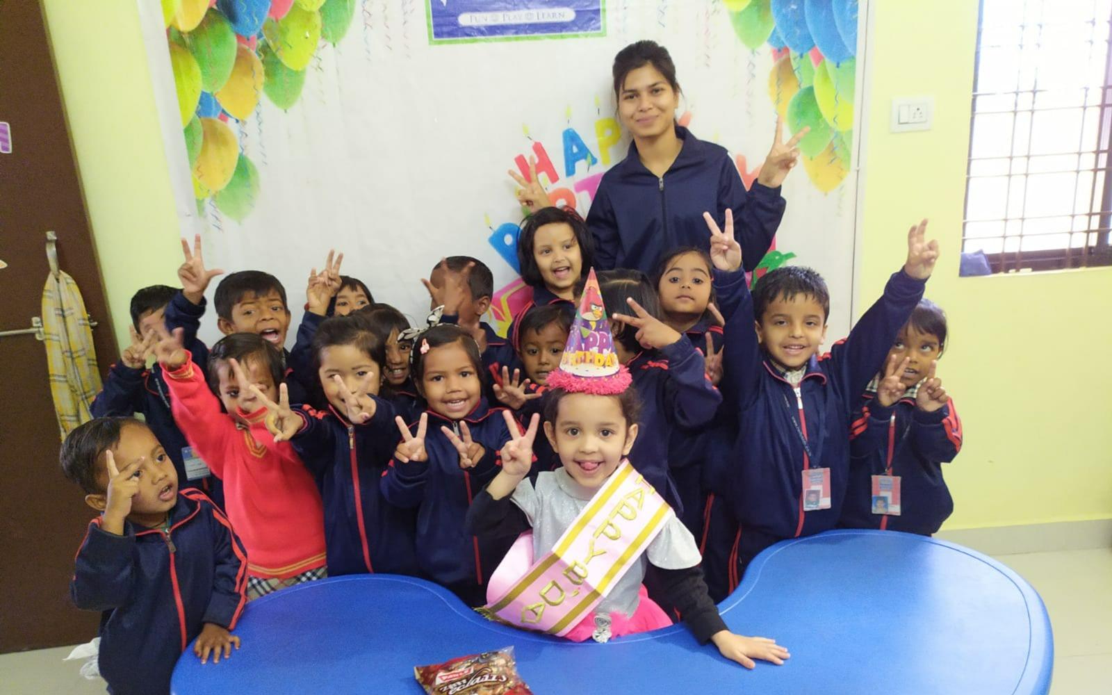 Hello Kids - Jingle Bells preschool building in Awadhpuri, Bhopal