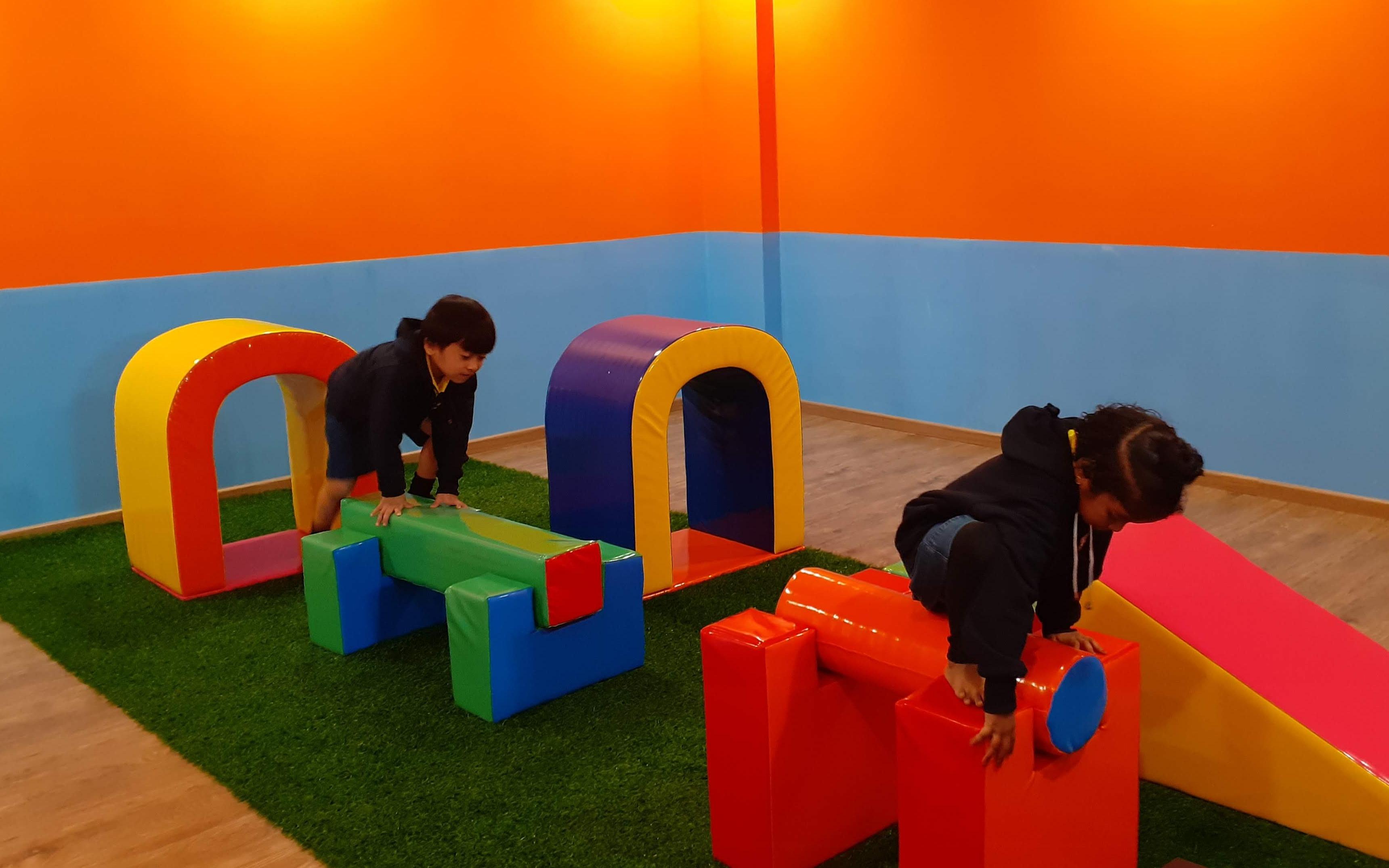 Podar Jumbo Kids Plus preschool building in Serilingampally, Hyderabad