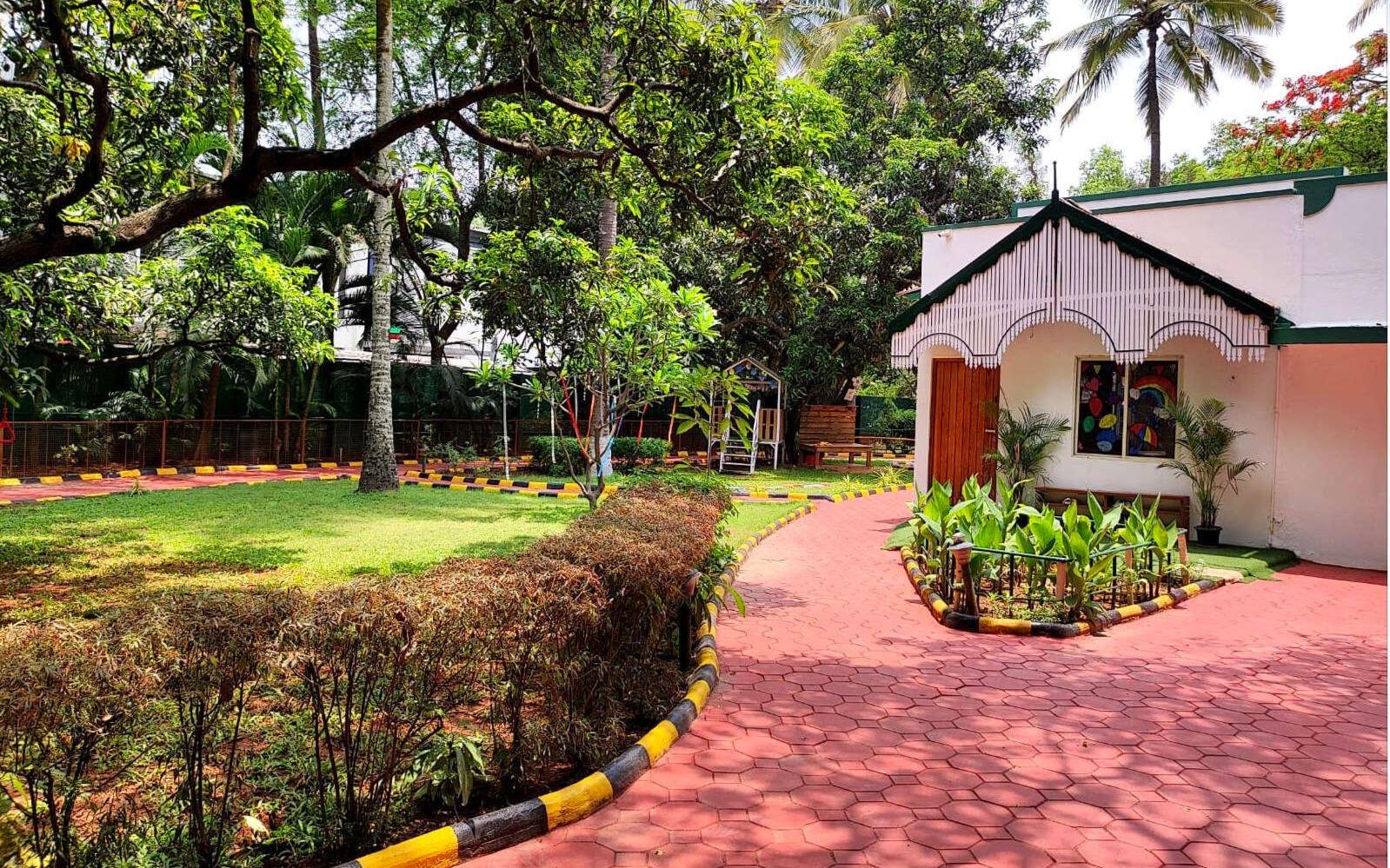 The Sommer School preschool building in Whitefield, Bengaluru