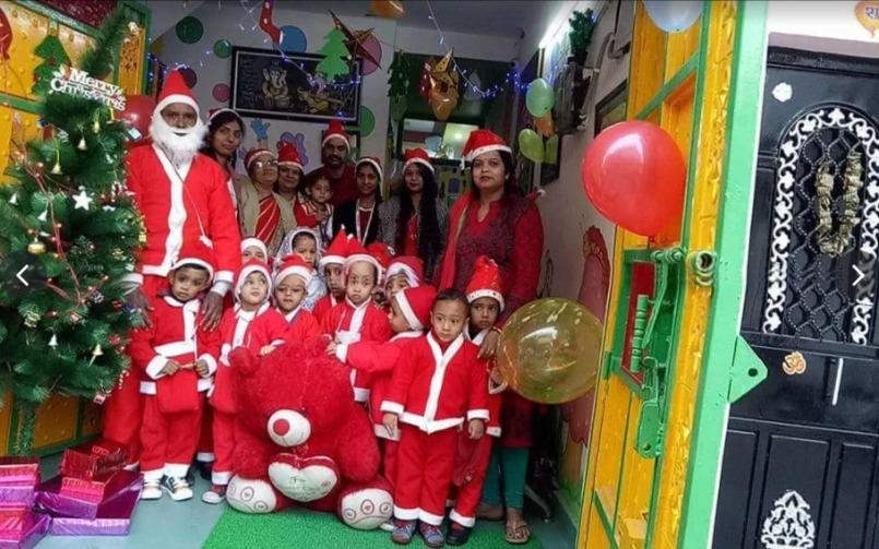 Sanfort Playschool Shahdara preschool building in Mansarovar Park, New Delhi