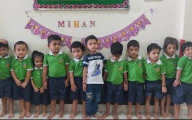 Dew Drops Learning center preschool building in Kanjurmarg East, Mumbai