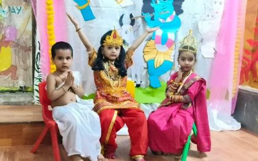 The Little Champs Playschool Kalkaji preschool building in Kalkaji, New Delhi