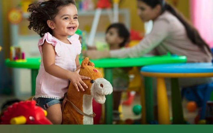 Leens Nestling Preschool preschool building in Sector 54, Gurugram