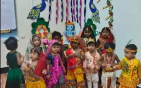 Kidhood DD Colony preschool building in Amberpet, Hyderabad
