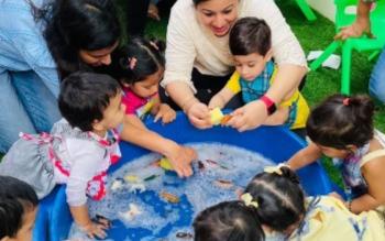Bageecha Ashok Vihar preschool building in Ashok Vihar, Delhi