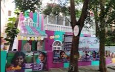 Grow Inn steps Indira Nagar preschool building in Hal 2nd Stage, Bengaluru