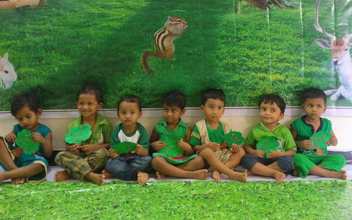 Hello Kids Honey Bunch preschool building in Madambakkam, Chennai