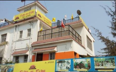 Fun N Fun Preschool Dhanori preschool building in Lohegaon, Pune
