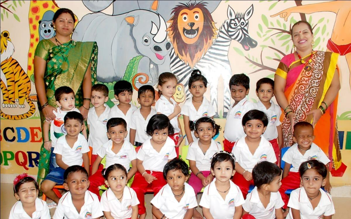 Jilly & Johny Preschool and Multi Activity Center preschool building in Bhandup, Mumbai
