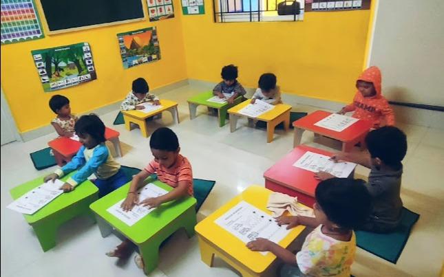 Aquila Academy preschool building in Whitefield, Bengaluru