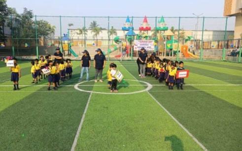 Learning Nest Pre-school & Day Care preschool building in Pimpri Chinchwad, Pune