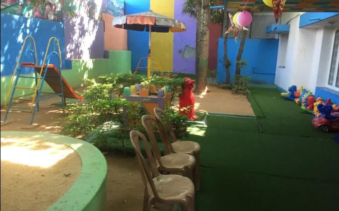 Planet Bloomingdale preschool building in Mahalakshmi Layout, Bengaluru
