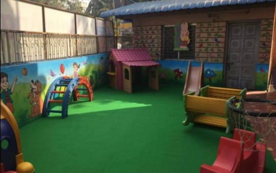 Little Angels Nursery preschool building in Katraj, Pune