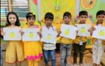 Hello Kids Vishvapriya layout preschool building in Begur, Bengaluru