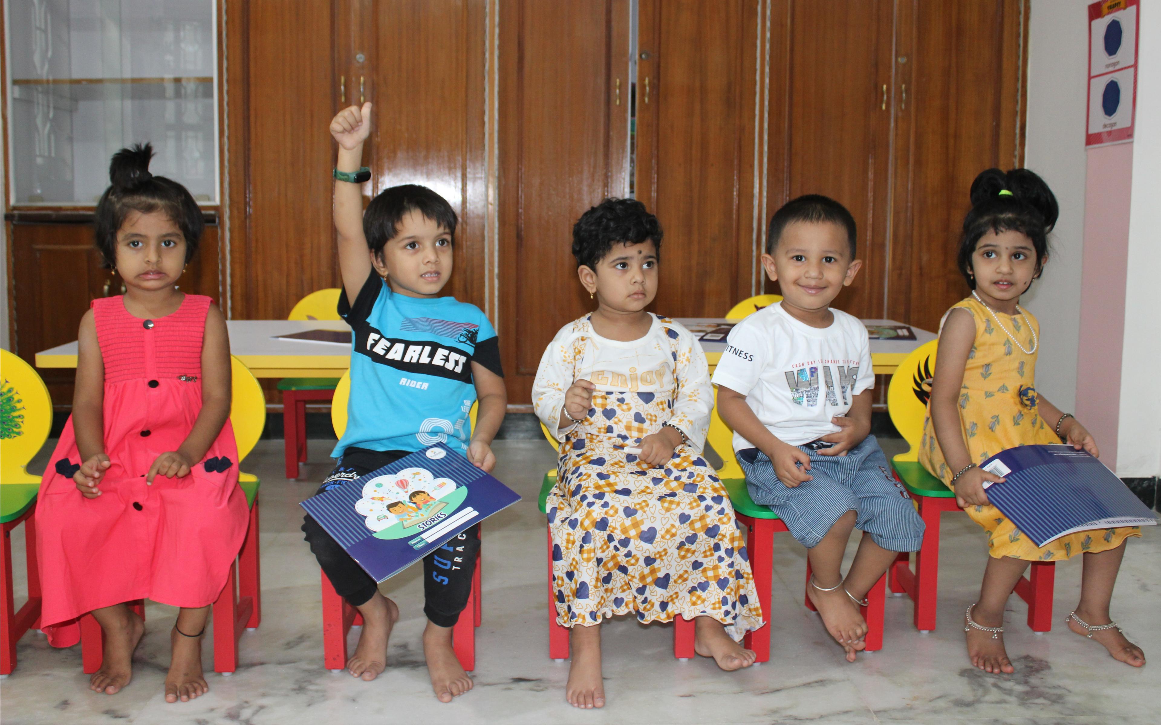 Toddlers club preschool building in Kathriguppe, Bengaluru