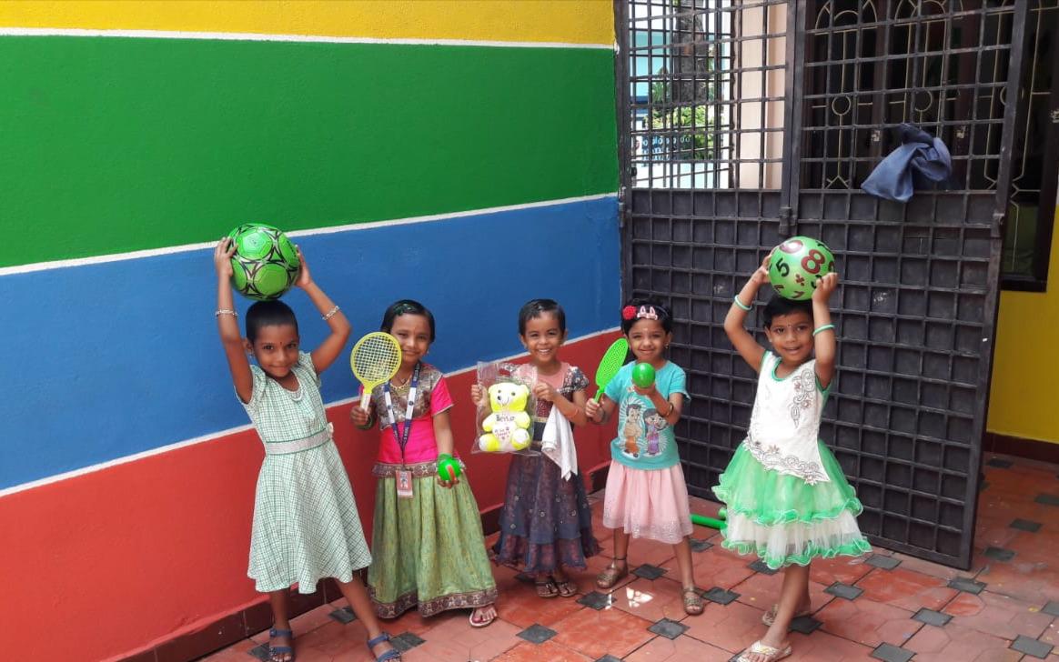 Hello Kids - Daffodils preschool building in Lawspet, Puducherry