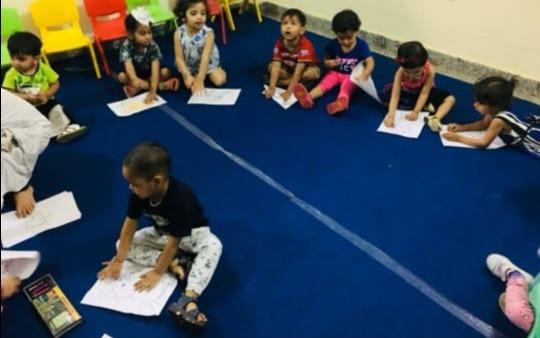Nanhe Kadam   Preschool And Day Care preschool building in Sector 46, Gurugram
