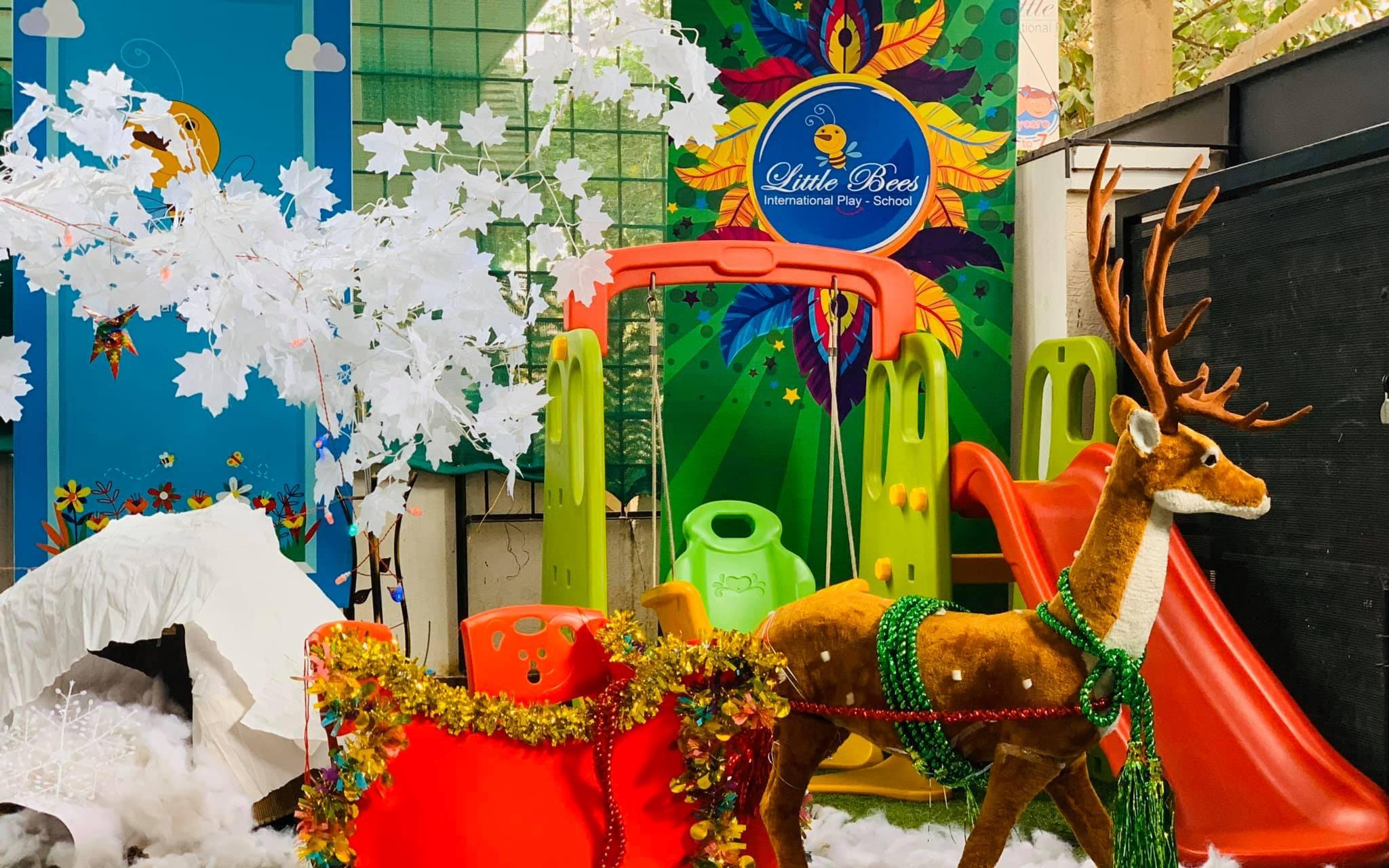 Little Bees International Play School preschool building in Akshaya Nagar, Bengaluru