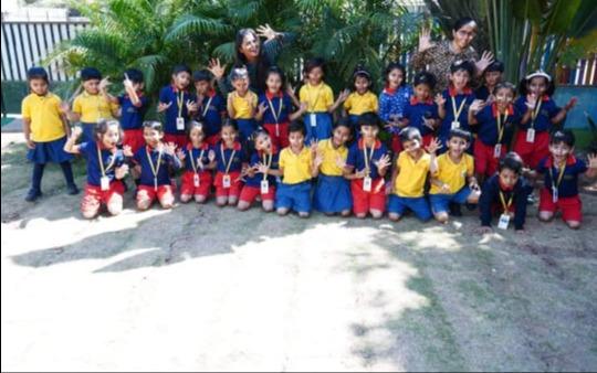 Isabellas International School preschool building in Lohegaon, Pune