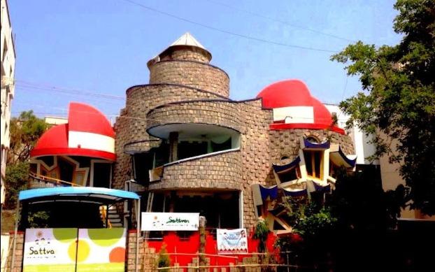 Sattva Preschool preschool building in Rt Nagar, Bengaluru