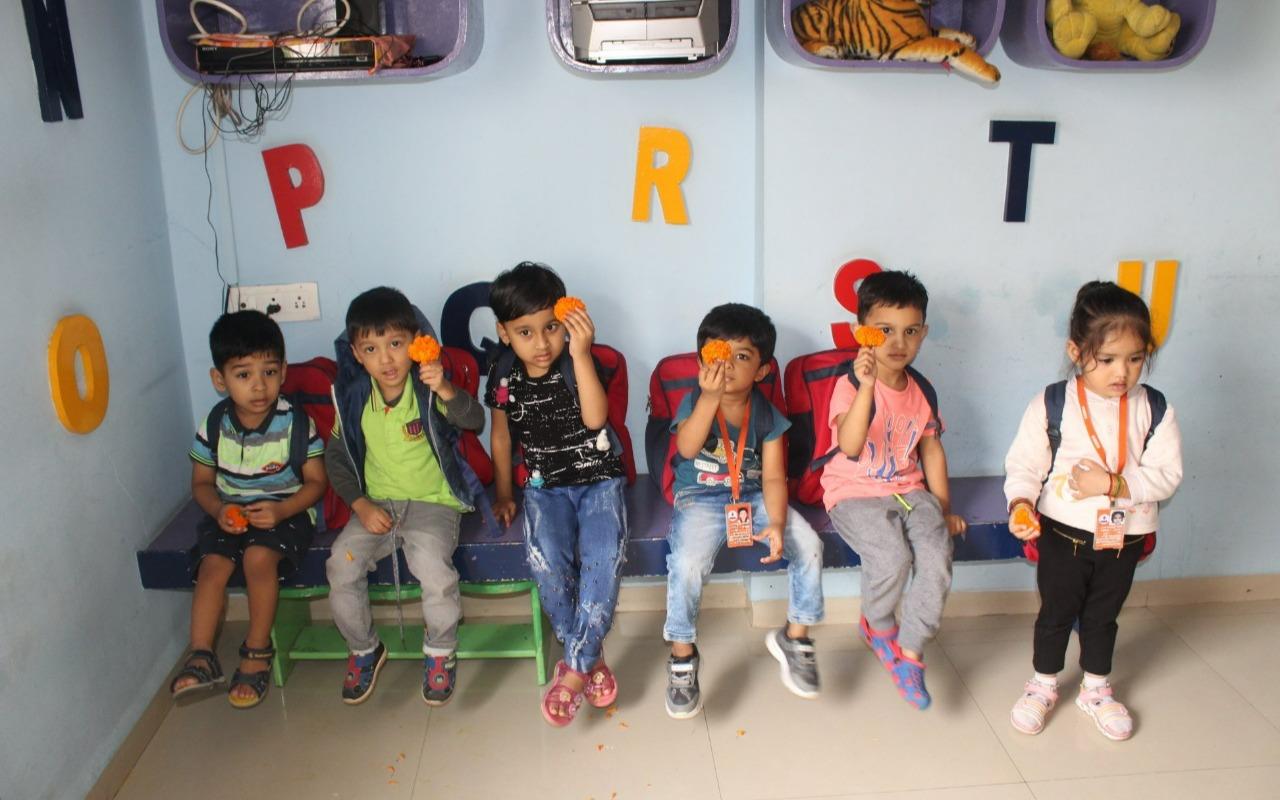 Kidzee preschool building in Pimple Saudagar, Pune