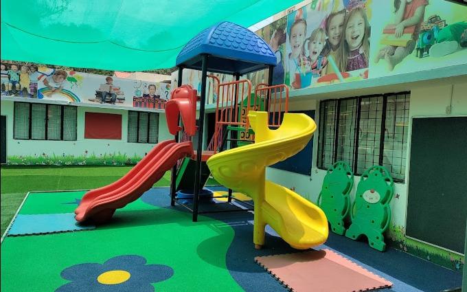 Happy Roots preschool building in Yelahanka New Town, Bengaluru