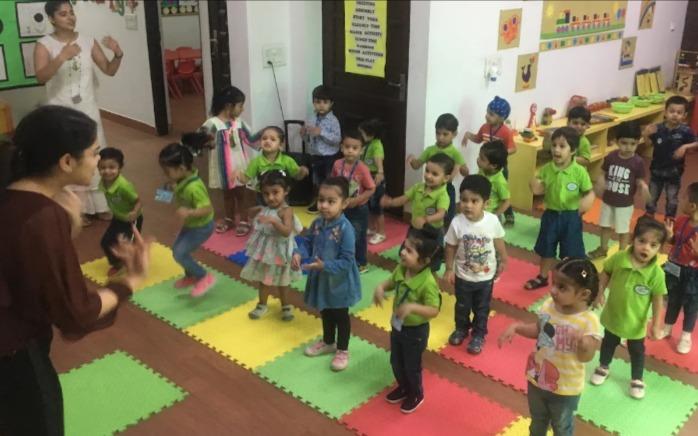Little Millennium Rajouri Garden preschool building in Rajouri Garden, New Delhi