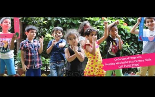 Cedarwood Afterschool Program, Viman Nagar preschool building in Viman Nagar, Pune