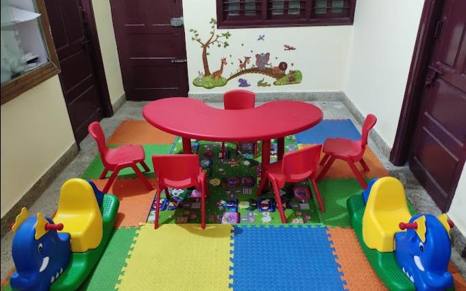 Delhi Global Pre School preschool building in Bommasandra, Bengaluru