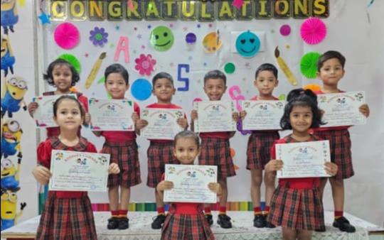 Kiddies Corner Pre School preschool building in Mira Road, Mumbai