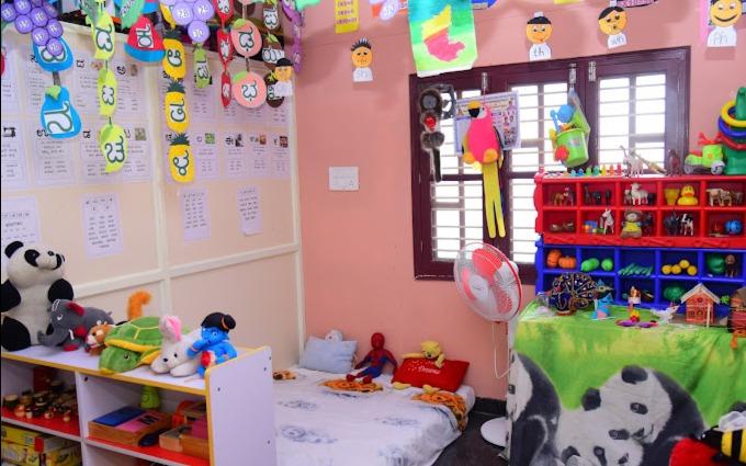 Tiny heart's Preschool preschool building in Anchepalya, Bengaluru