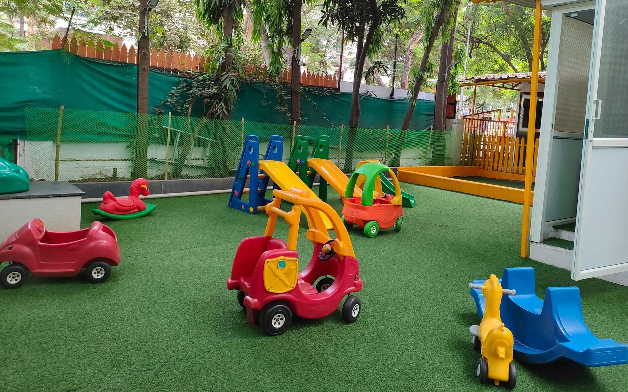 Learning Curve preschool building in Viman Nagar, Pune