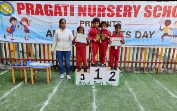 Pragati Nursery Jasola preschool building in Jasola, New Delhi