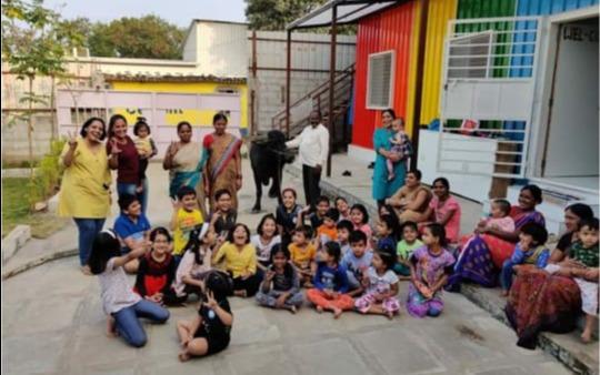 629 Playgroup & Daycare preschool building in Hinjawadi Phase 3, Pune