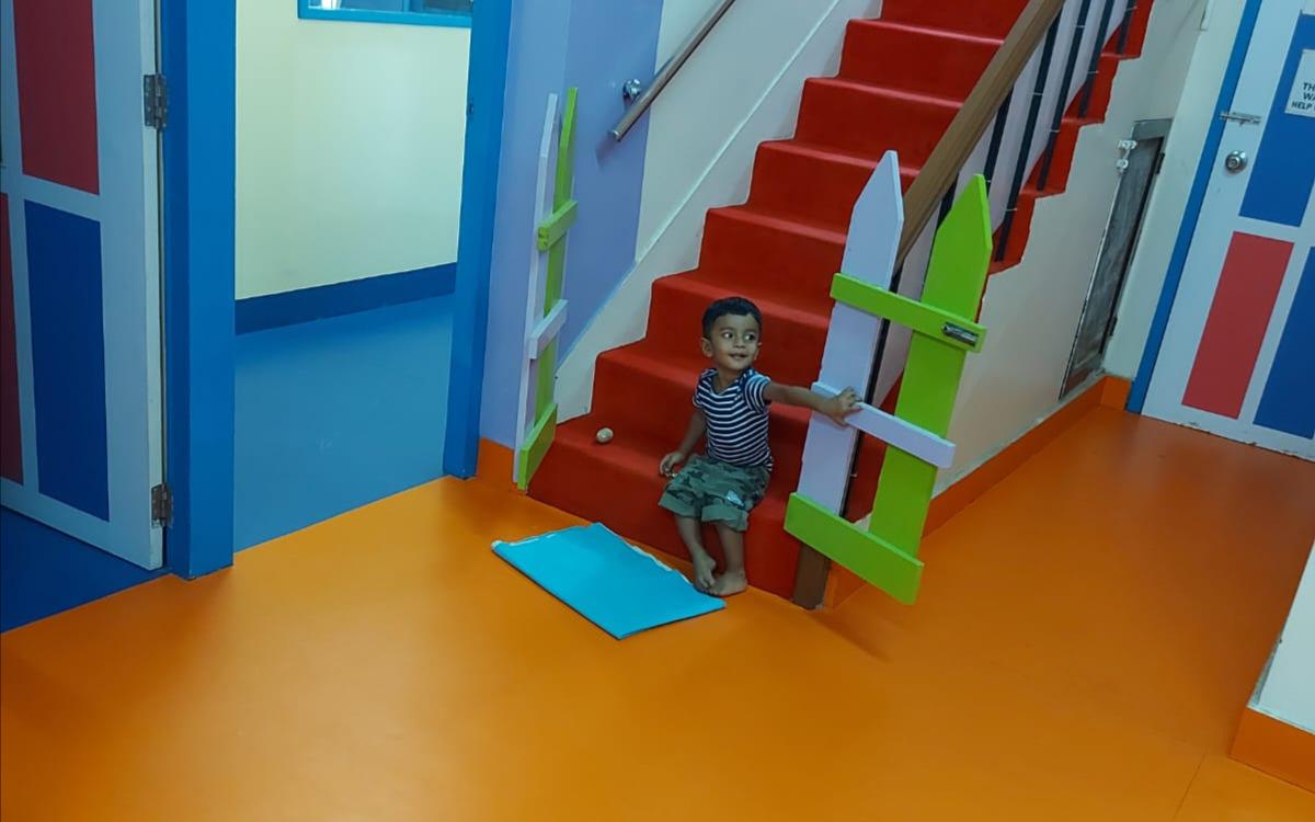 Rosemount International Preschool, Domlur preschool building in Domlur 2nd Stage, Bengaluru