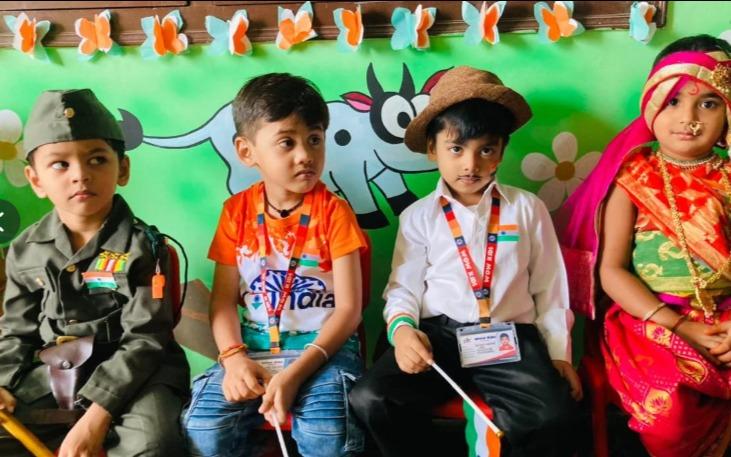 WowKids Cradle2Crayon Kondapur preschool building in Sabarmati, Ahmedabad