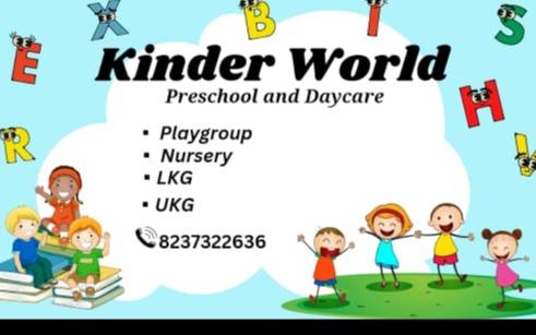 Kinder World Preschool and Daycare preschool building in Wadgaon Sheri, Pune
