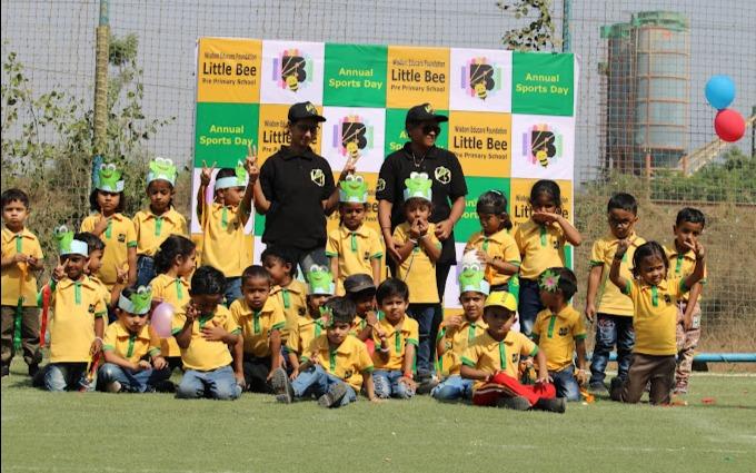 Little Bee kidz Pre Primary School preschool building in Naigaon, Mumbai
