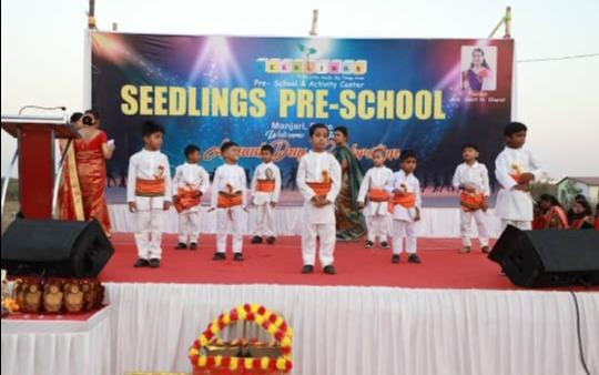Seedlings Preschool  And Daycare preschool building in Manjri, Pune