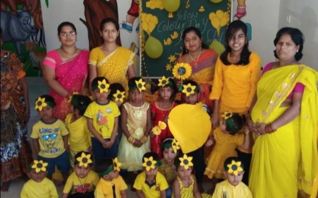 Pavika New Nallakunta preschool building in New Nallakunta, Hyderabad