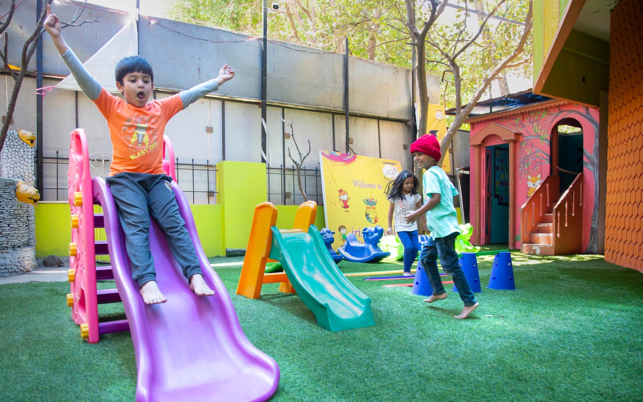 Iris Florets Preschool preschool building in Indira Nagar 2nd Stage, Bengaluru